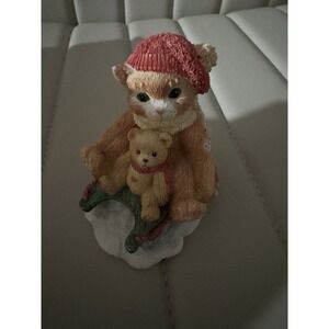 1994 Calico Kittens Hold On To Friendship #651079 Enesco